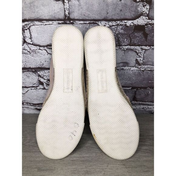 VINCE CAMUTO Tambie Blush Pink Suede Leather Espadrille Loafers Women 8M US/38.5 - Picture 15 of 16